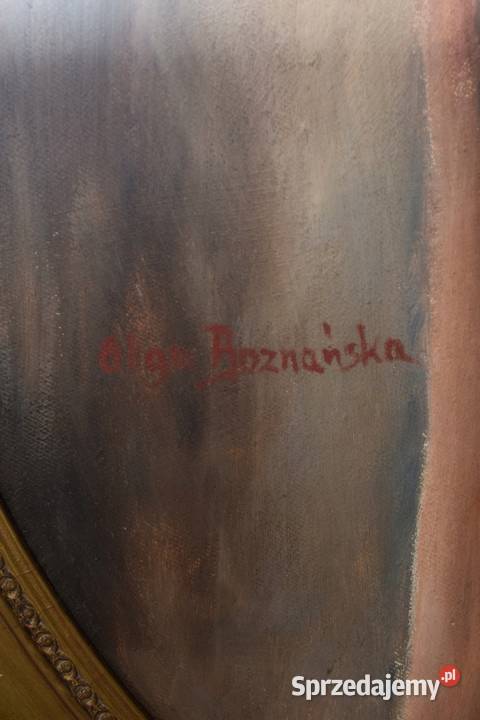 Olga Boznańska Dama Kobieta W Kapeluszu Duży Kraków sprzedam