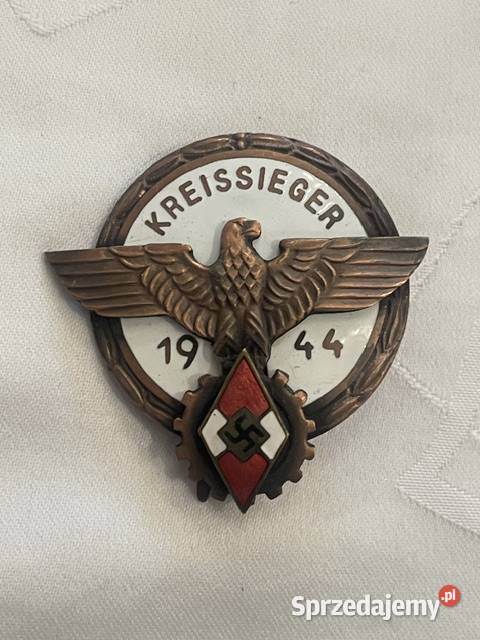 Niemiecka odznaka Kreissieger II wojna światowa Militaria Kraków sprzedam