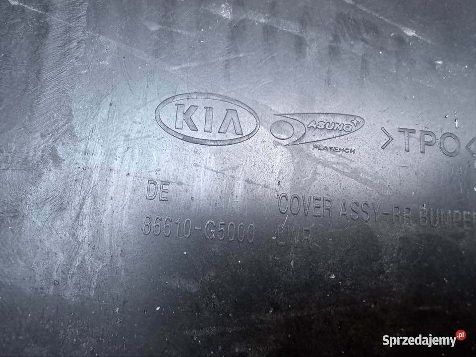 Spoiler dyfuzor listwa zderzaka tył niro I 1 Spoilery