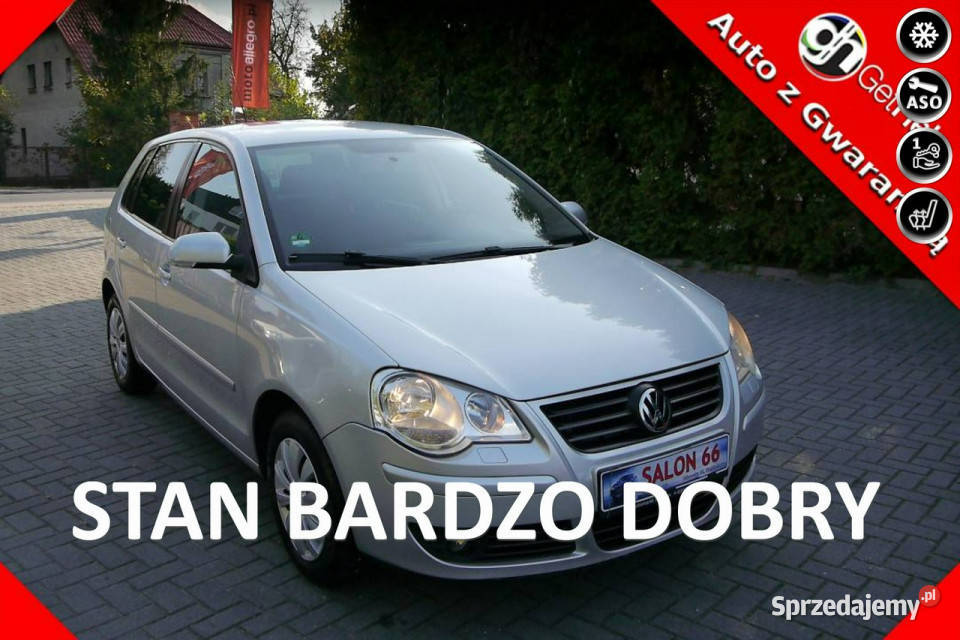 Volkswagen Polo 12mpi Stan b bez rdzy Rok produkcji 2009 Częstochowa