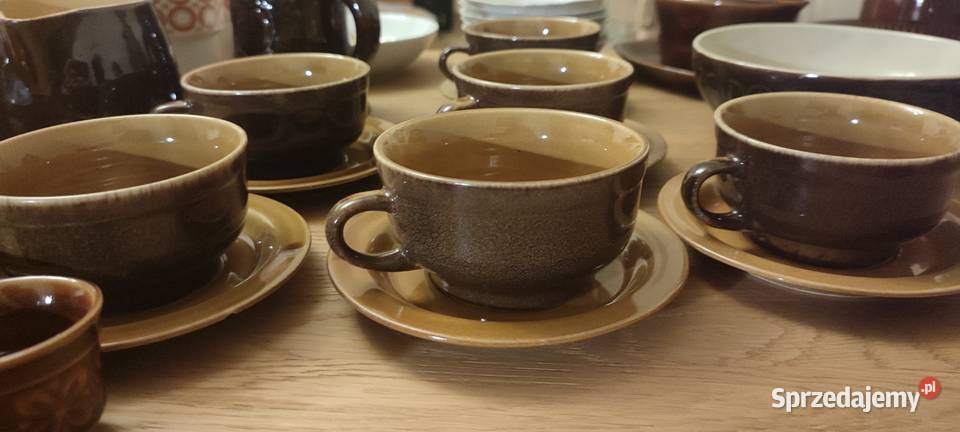 Piękna porcelana Pruszków Włocławek Fajans Warszawa