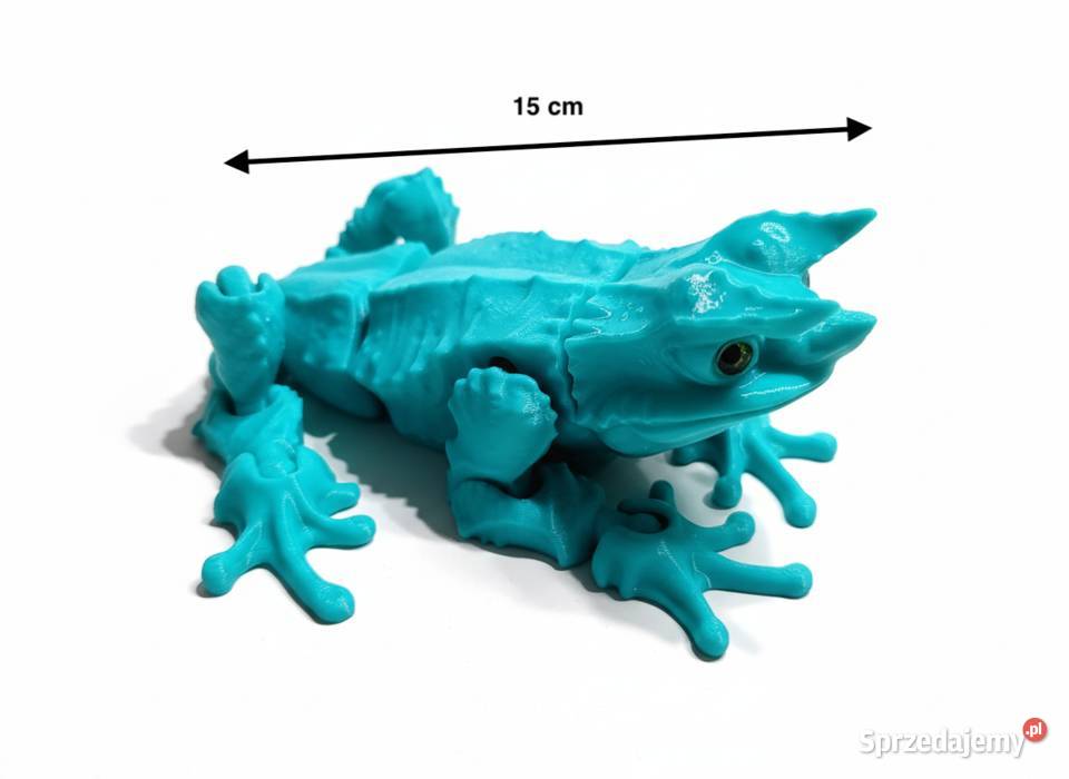 Żaba RANA CORNUDA 3D elastyczna artykułowana Krzyszkowice