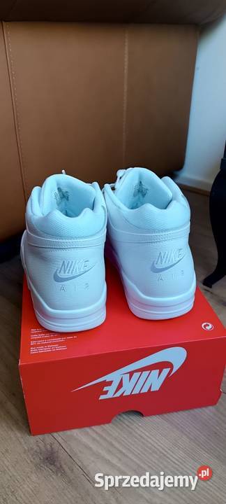 Nike AIR Flight MID Triple white rozmiar 43 podlaskie Bielsk Podlaski