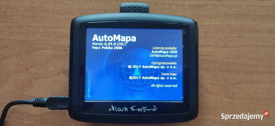 Nawigacja Lark FreeBird 358 nowa mapa Polski świętokrzyskie Kielce sprzedam