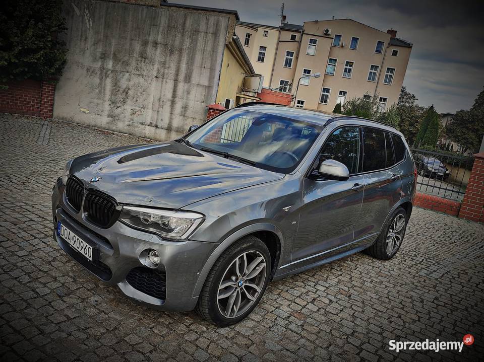 BMW X3 Lift 30 D MPakiet Panorama Alu 19 Wygląd Oława