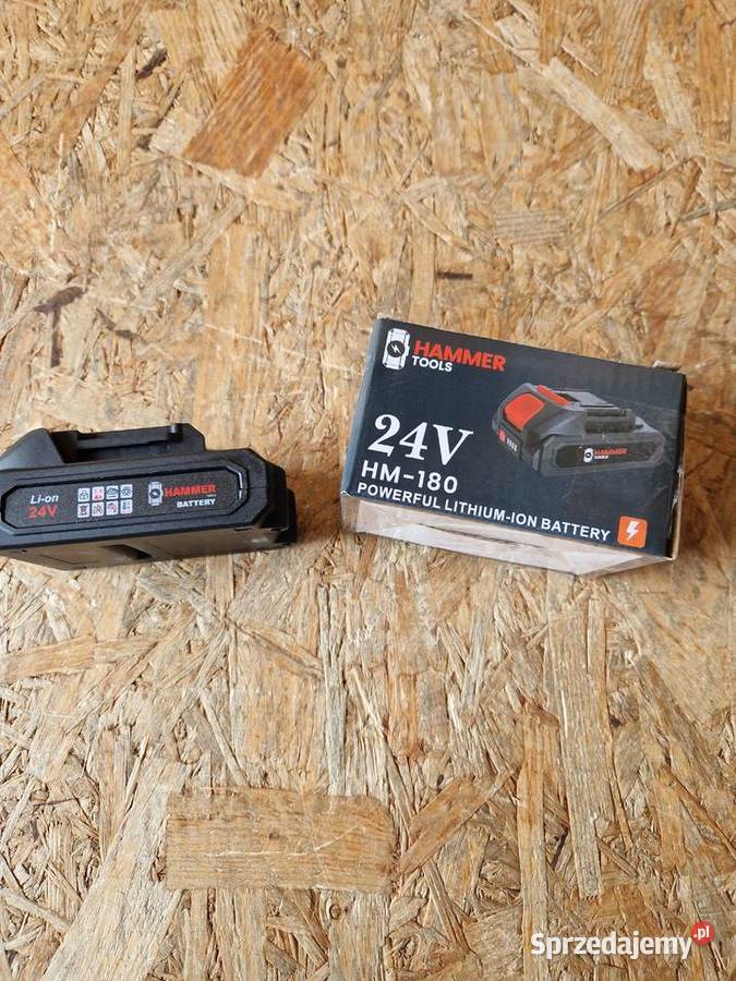 Akumulator HAMMER TOOLS 24V HM180 LitowoJonowy Elektronika Głogowa