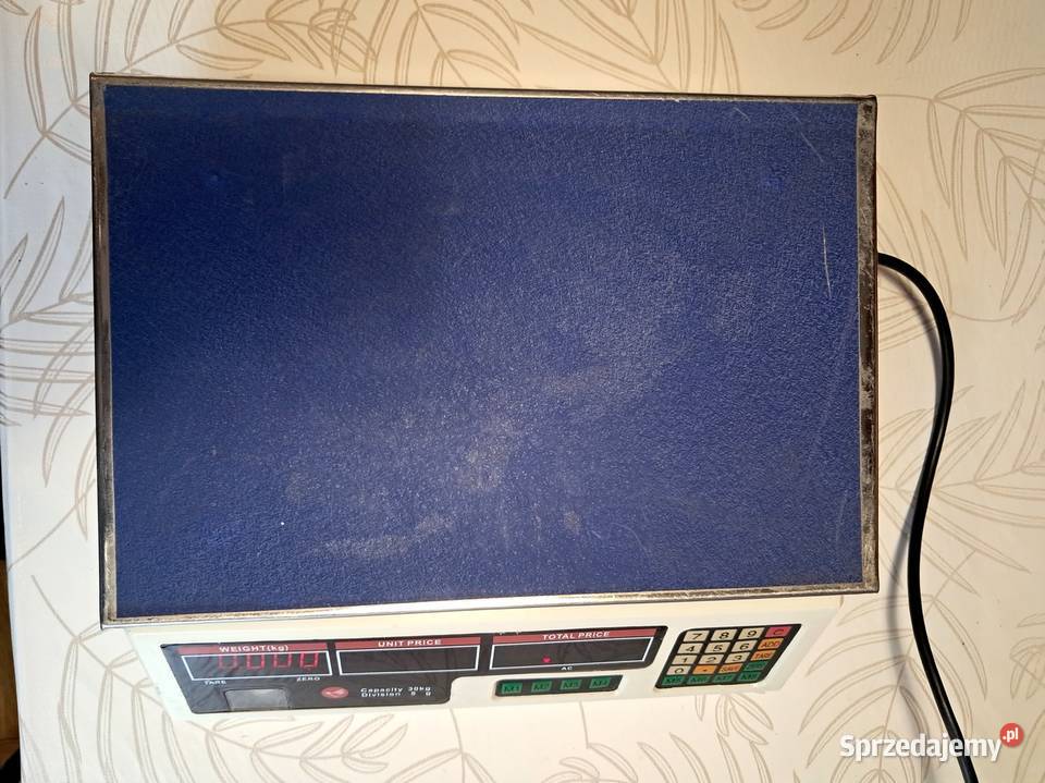 Waga elektroniczna do 20 obliczanie ceny dwa