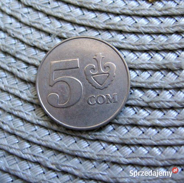 Kirgistan 5 Som 2008r Numizmatyka Kalisz