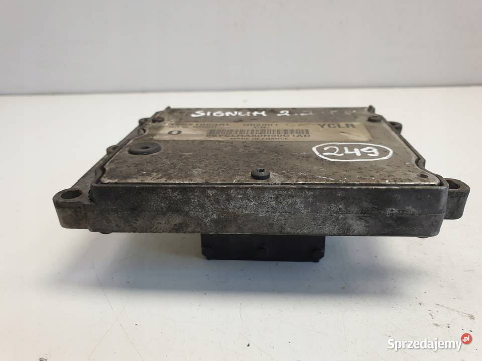 Opel Signum 22 16V STEROWNIK SILNIKA 12571663AL Rudka