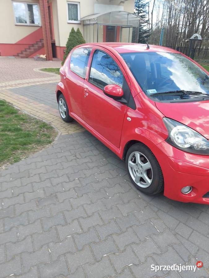 TOYOTA AYGO kurtyny powietrzne