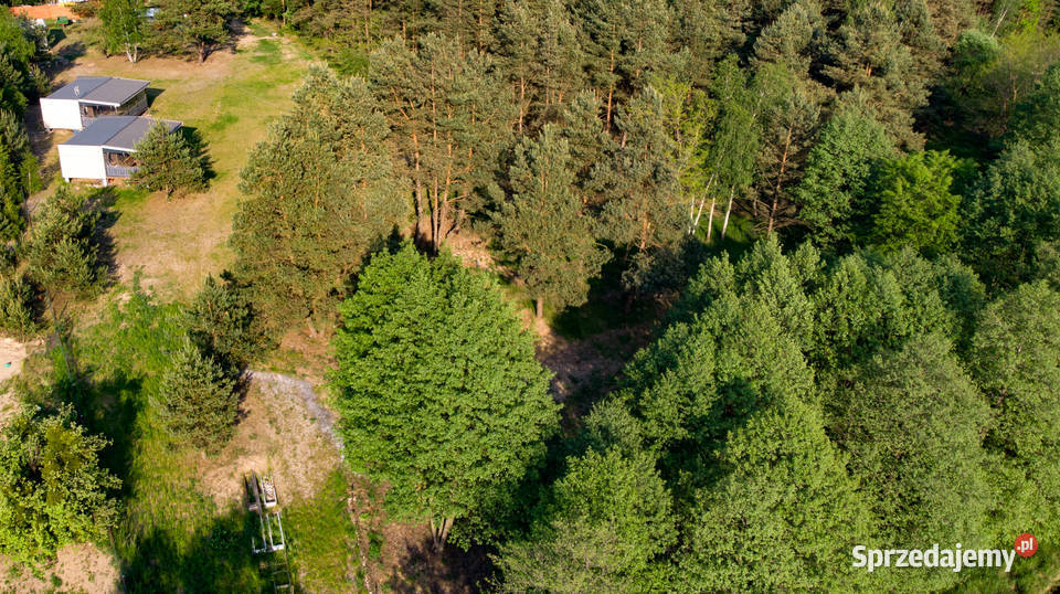 Domki drewniane rzeka kajaki Bory tucholskie Czarna Woda