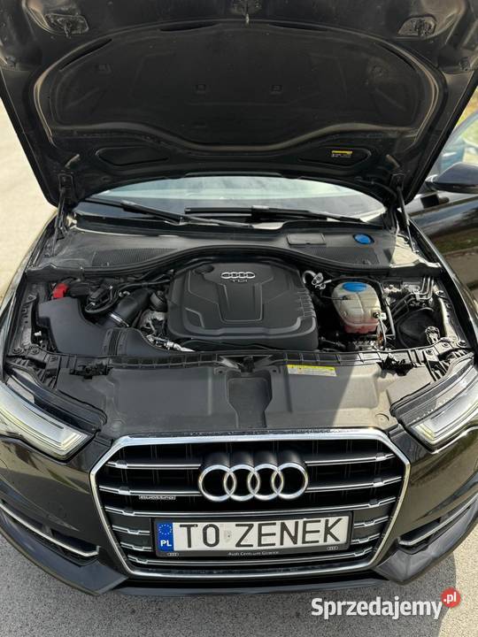 Audi A6 c7 20tdi 190 Quattro stronic 2016r salon A6 Końskie