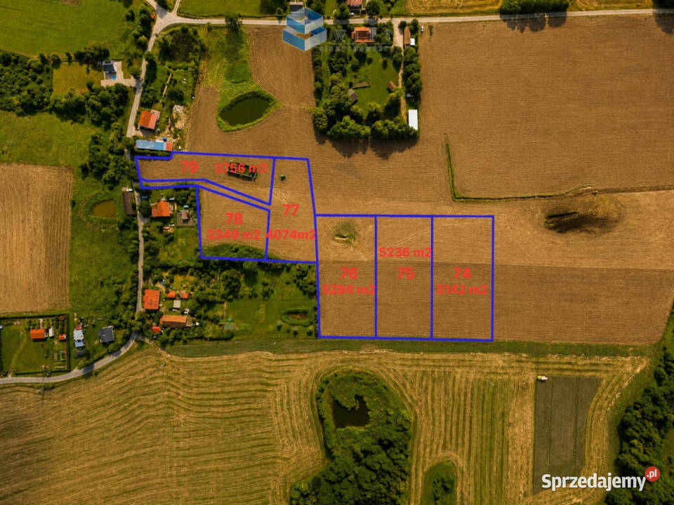 sprzedaży gruntu Huta Wielka 5142m2