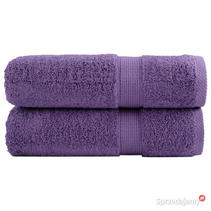 Ręczniki premium SOLUND 2 fioletowe 70x140 600 g mazowieckie Warszawa