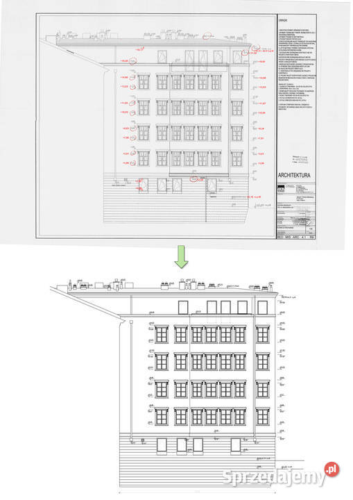 Rysunki CAD Inwentaryzacje Projekty Techniczne Warszawa usługi budowlane