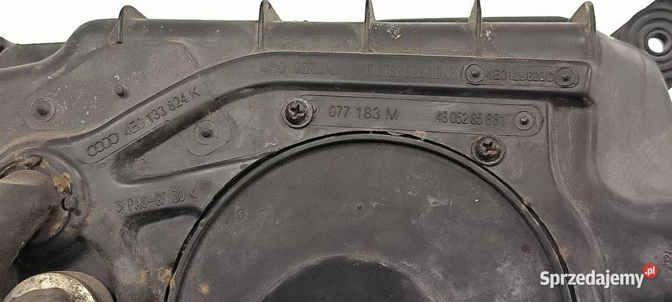 OBUDOWA FILTRA AUDI A8 D3 II LIFT 4E0133824K Lipno