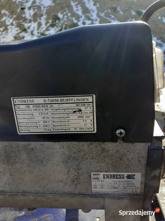 Agregat prądotwórczy briggs stratton Zgierz