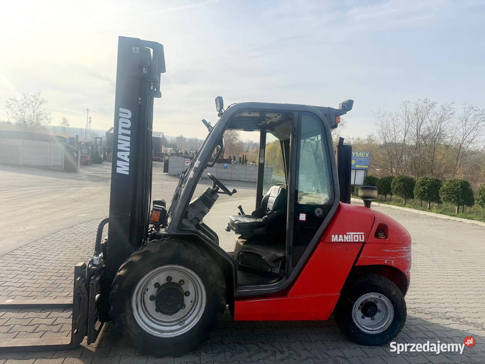 wózek widłowy terenowy MANITOU MSI30D 3000 łódzkie Działoszyn sprzedam