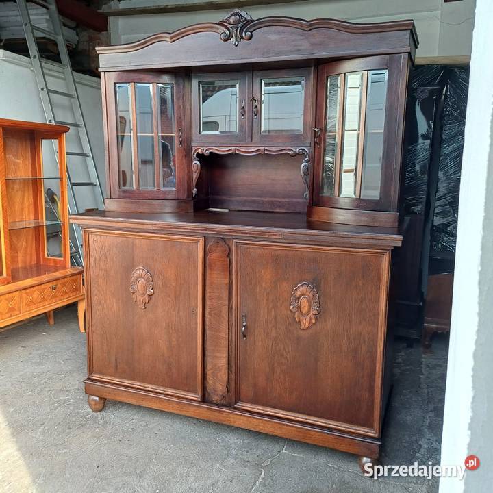 Stylowy Secesyjny Kredens Bufet Suchorzew