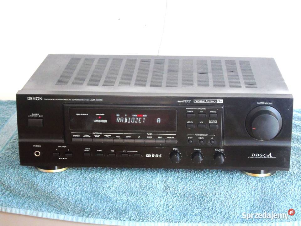 Amplituner Denon AVR600 RD sprawny i mocny Jasło