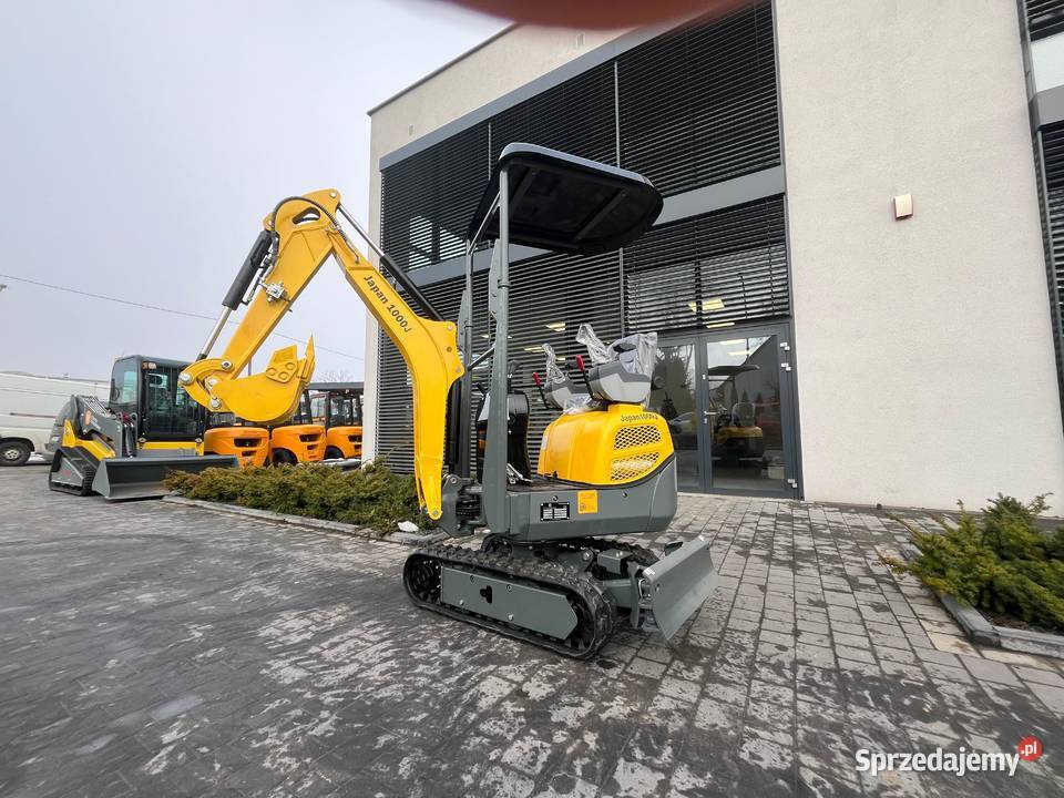 Mini Koparka Japan 1000J Gunter Grossmann silnik nie Koparki podlaskie Jedwabne