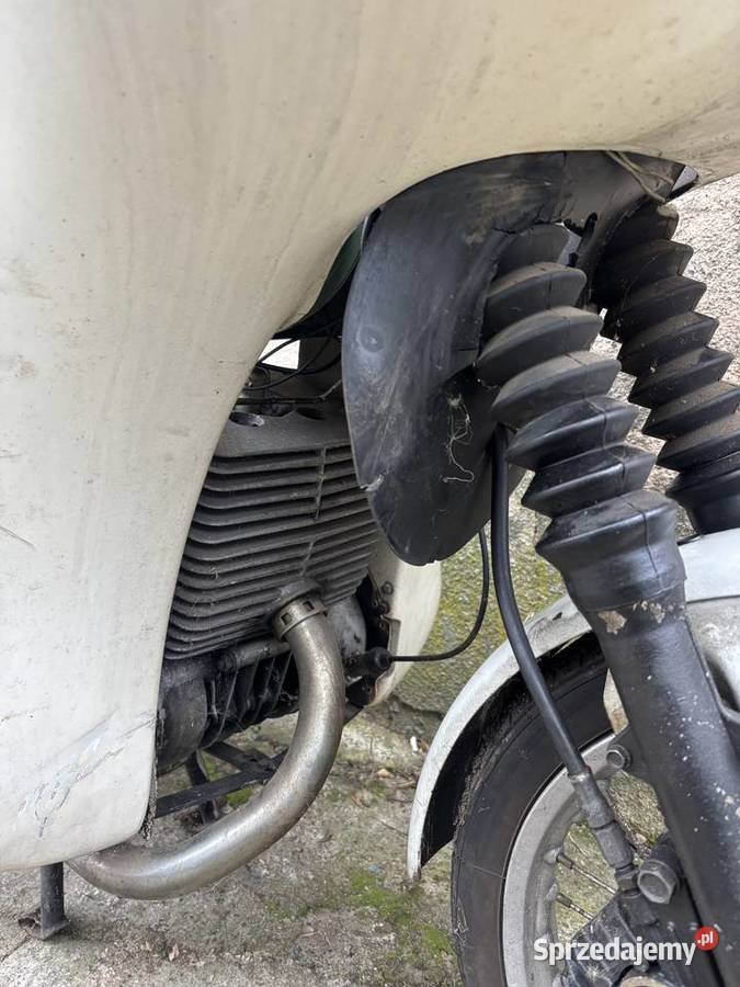 MZ ETZ 250 policyjna oryginał uszkodzony Radomsko sprzedam