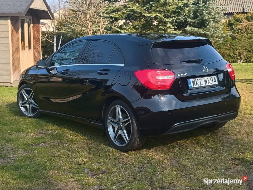 Mercedes A180 W176 122 alu felgi AMG kurtyny powietrzne mazowieckie Słowiki Stare