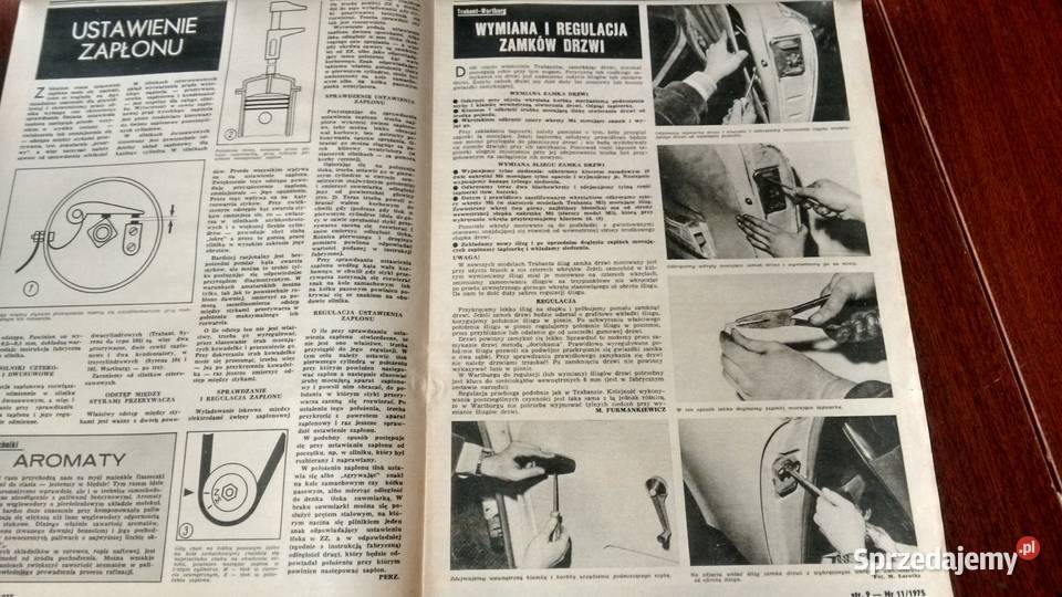 MOTOR 11 1975 ustawianie zapłonu 2079