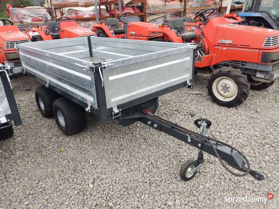 Przyczepy transportowe jedno dwu osiowe nowe dolnośląskie