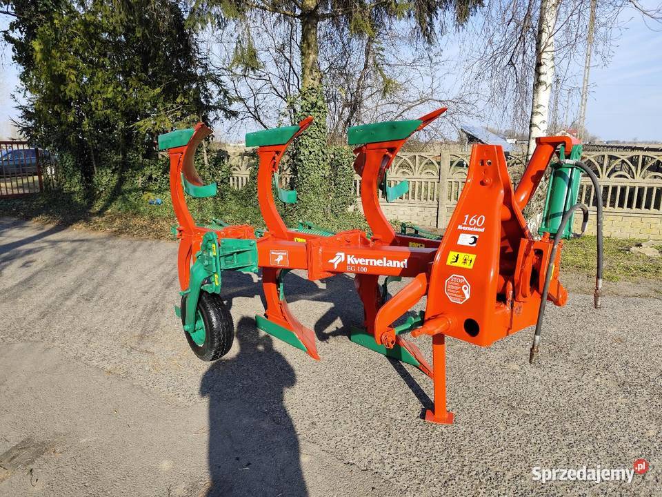 Pług obrotowy Kverneland 3 skibowy Stan nowy