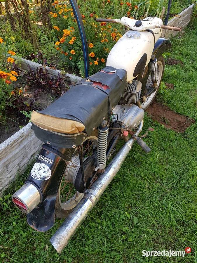 MZ ES 1501 trophy tropik tramp motor emzetka Leżajsk