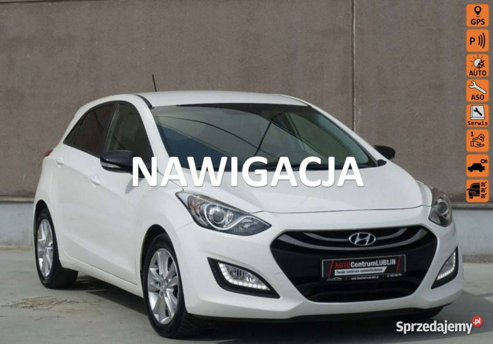Hyundai i30 16 CRDi 110NawiKameraGO BrasilTylne światła do jazdy dziennej Lublin