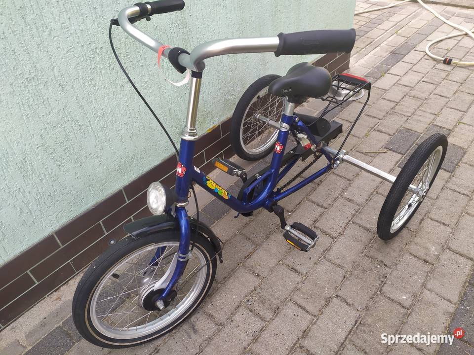 Rower trójkołowy rehabilitacyjny