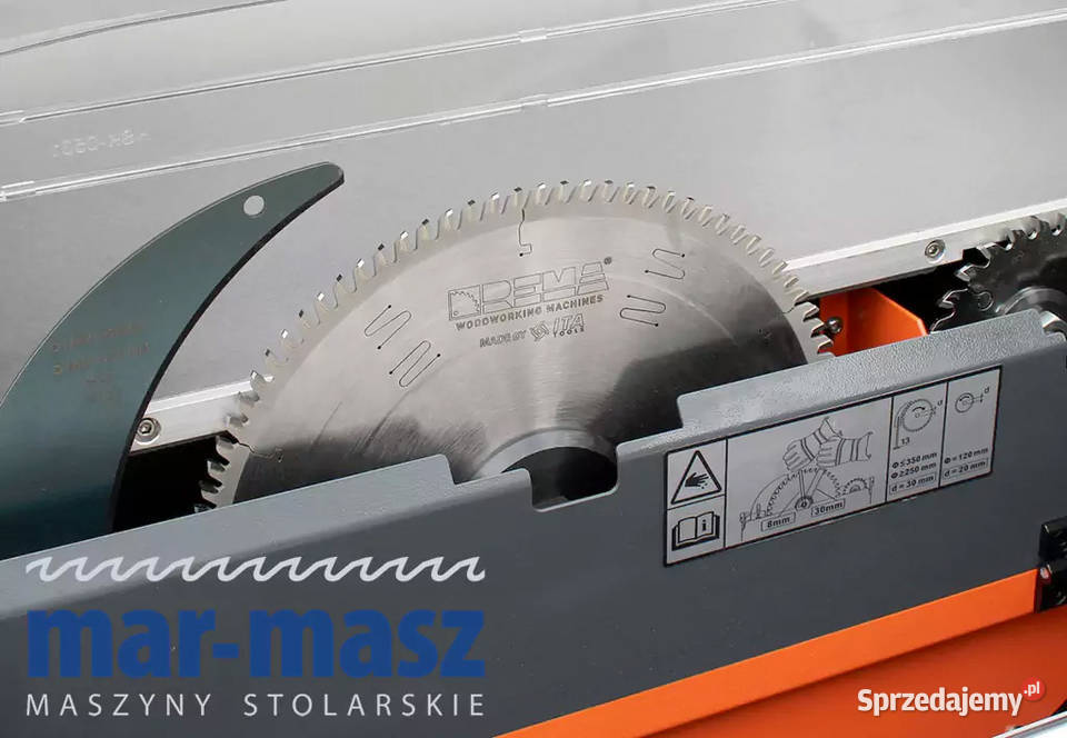 Piła formatowa formatówka Rema Fx250 2600mm Biznes i Przemysł Sierakowska Huta sprzedam