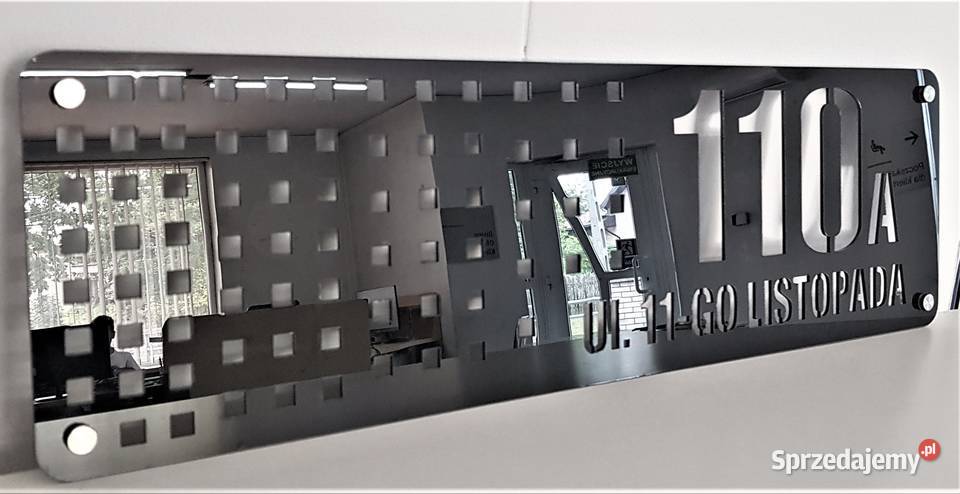 Tabliczka adresowa personalizowana Pozostałe śląskie Częstochowa