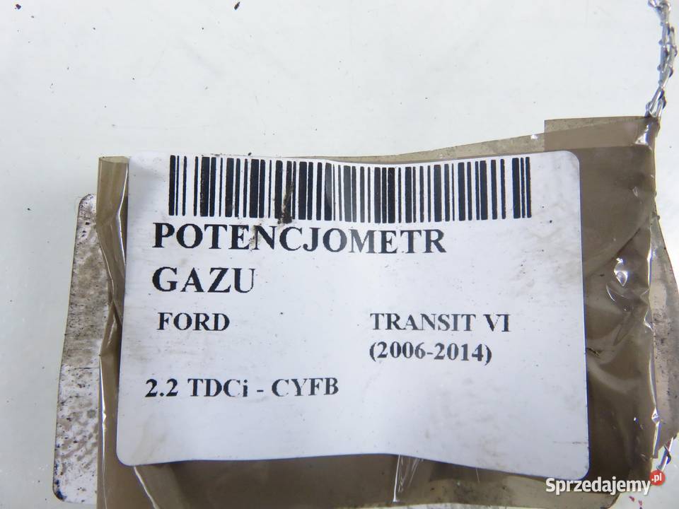 POTENCJOMETR GAZU FORD TRANSIT VI 22 TDCi sprzedam