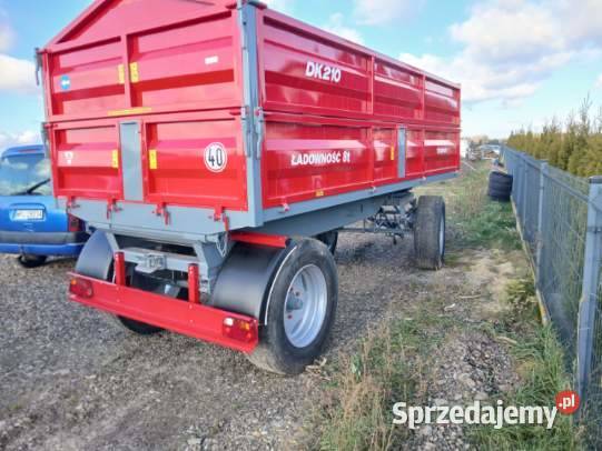 Przyczepa dwuosiowa Krone 3 stronny wywrotka 6 8