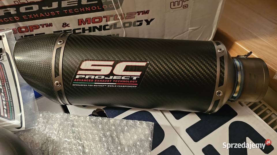 SC PROJECT Wydech slip on Aprilia RSV4 Tłumiki dolnośląskie Środa Śląska sprzedam