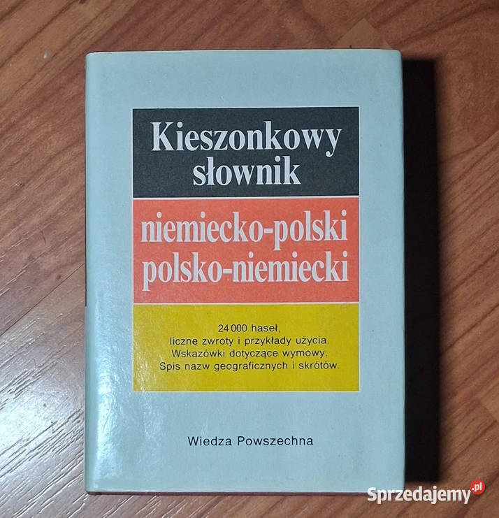 Kieszonkowy słownik niemieckopolski Książki do nauki języka obcego łódzkie Łódź