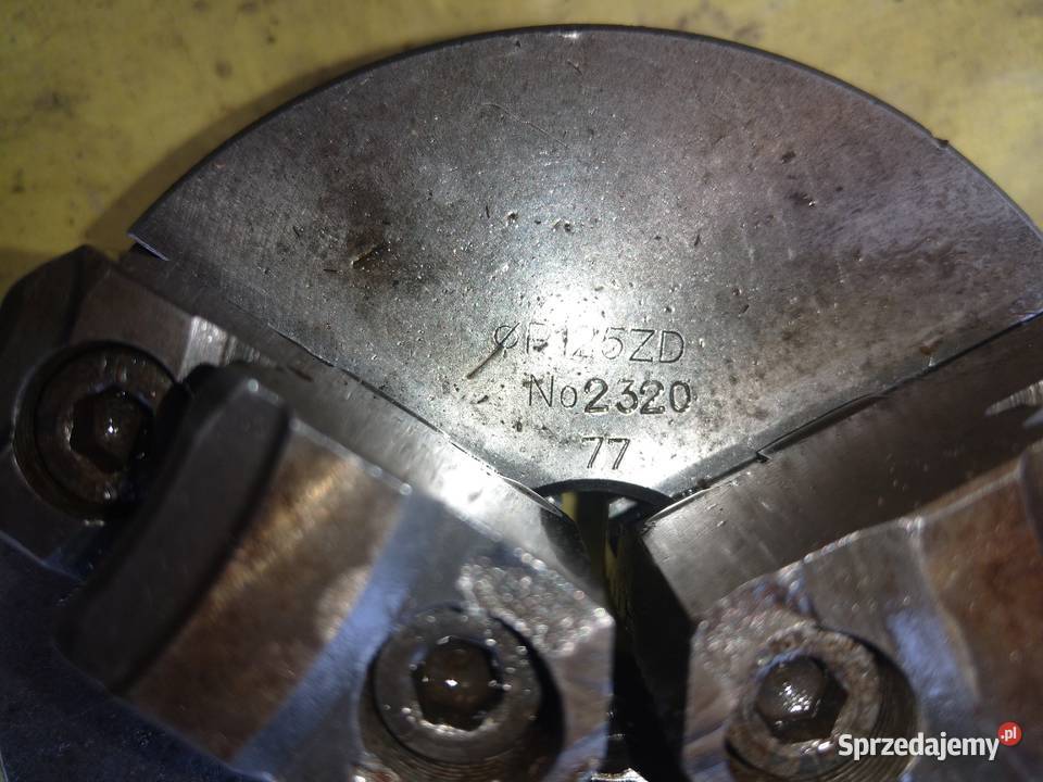 Uchwyt tokarski bison stary typ 125 sprawny Uchwyty Żywiec