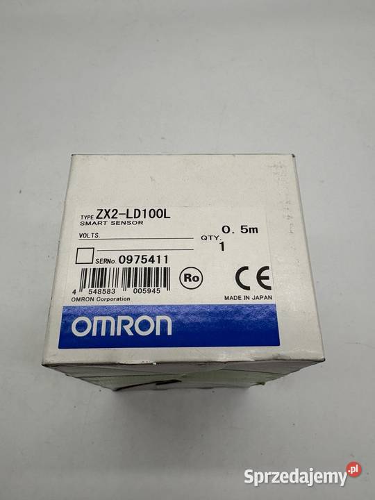 Omron ZX2LD100L Smart Sensor Pozostałe Instalacje mazowieckie sprzedam