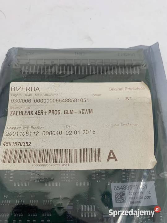 Bizerba 65488581051 Zaehlerk4ER prog GLMICWM Warszawa