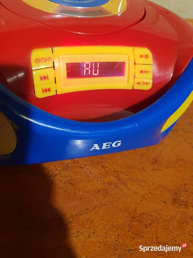 Bomboox AEG radio i CD wszystko sprawne Odtwarzacze CD i MD Łódź
