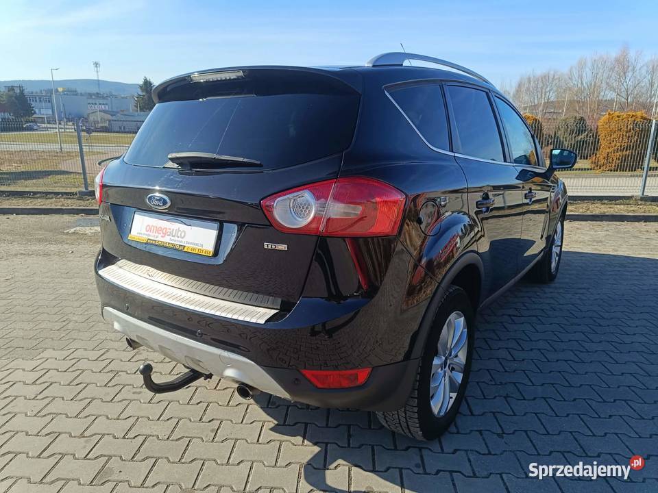 Ford Kuga I 20 TDCi 136 2010 czarny Ford podkarpackie Sanok