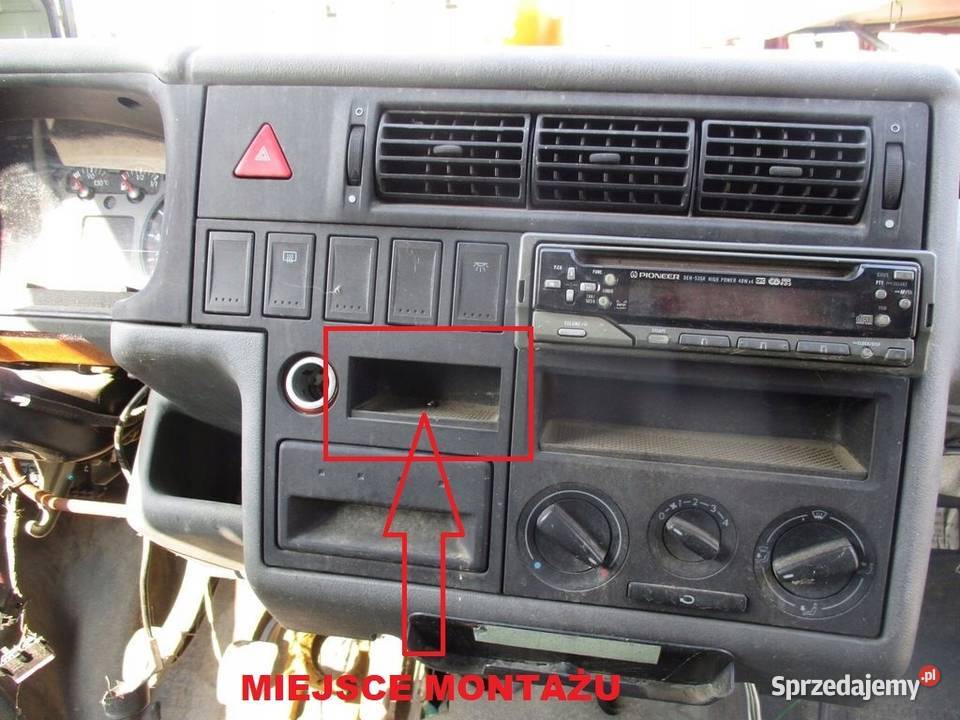 CUPHOLDER VW T4 UCHWYT KUBEK TELEFON STOJAK UV osobowe wielkopolskie Przemęt