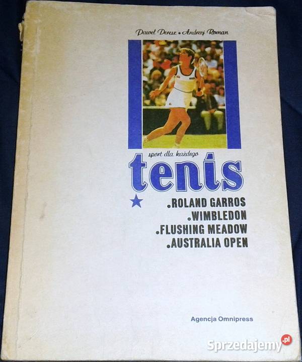 Tenis sport każdego Paweł Deresz Andrzej Roman miękka Chełm