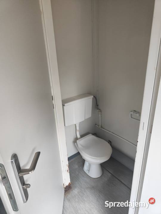 Kontener sanitarny 16 wc umywalnia Łomianki