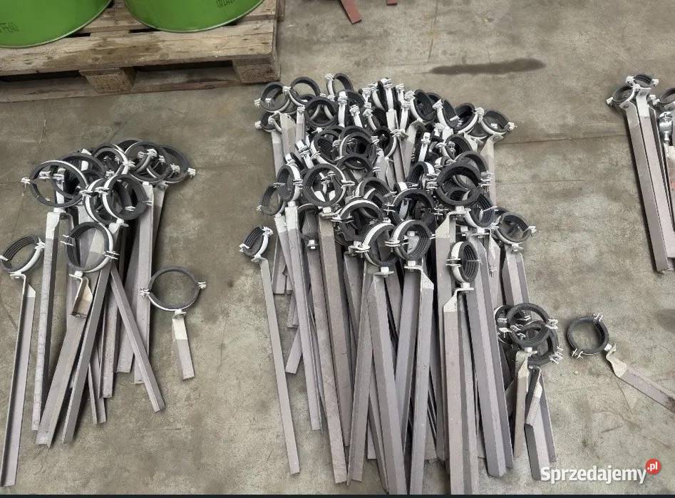 Obejmy uchwyty do rur 20250 mm różne rozmiary Mokry Dwór