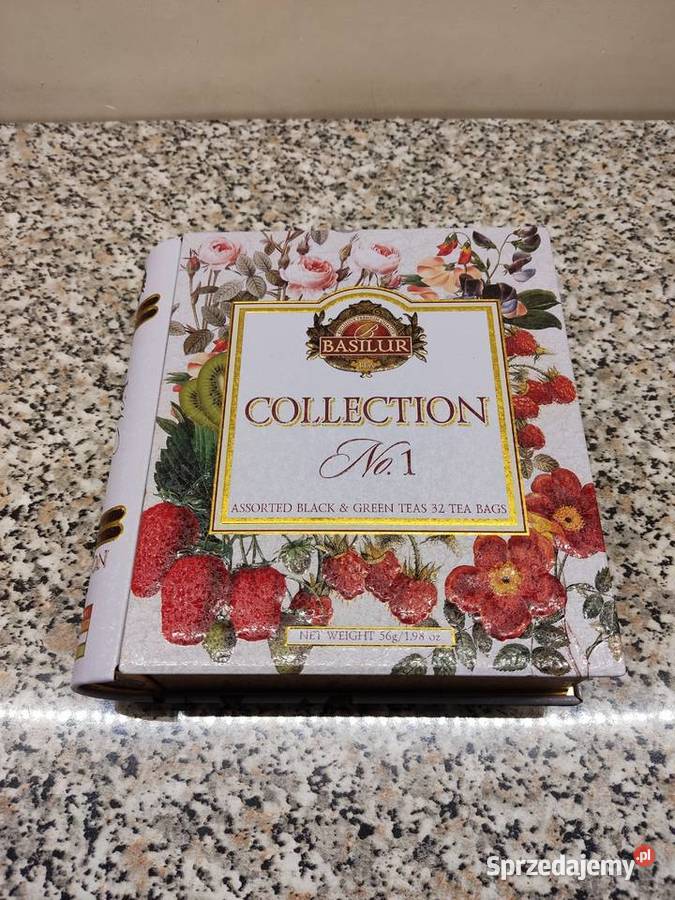 Basilur Collection No1 Opakowanie pudełko puszka Głuchołazy