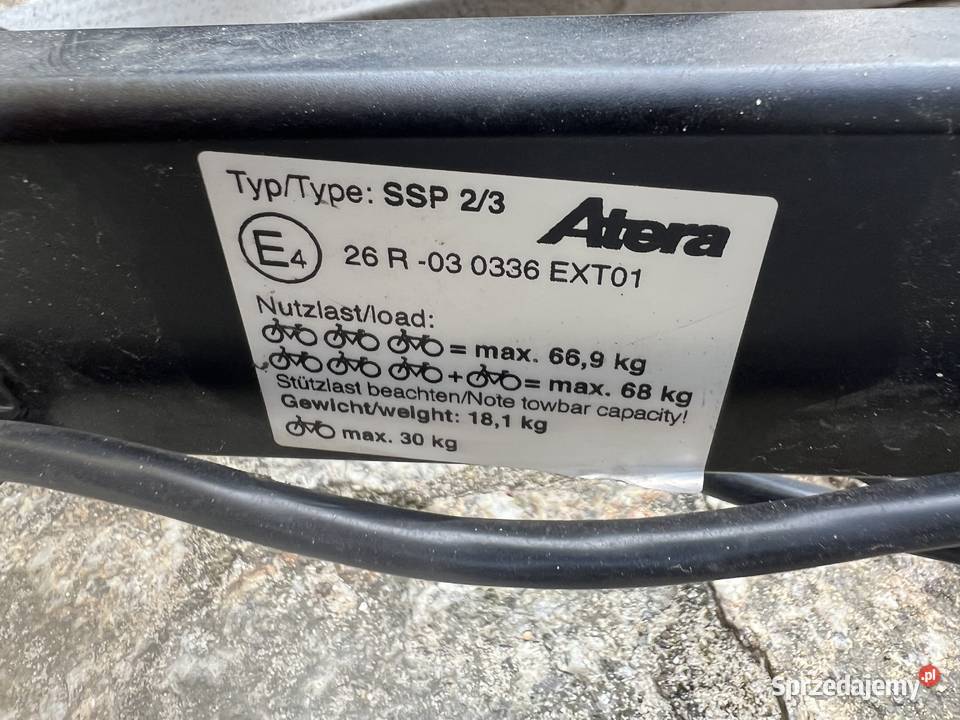 Atera Strada Sport M 3 z dodatkowym adapterem na Otwock sprzedam
